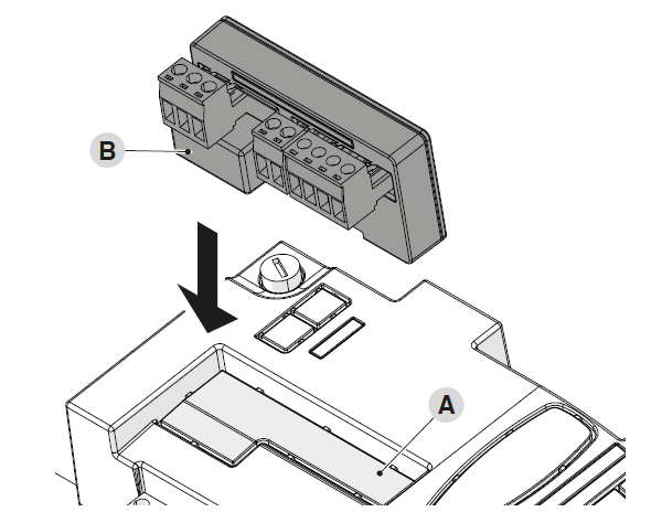 Pripojenie rozširovacej dosky k riadiacej jednotke MCU1.
